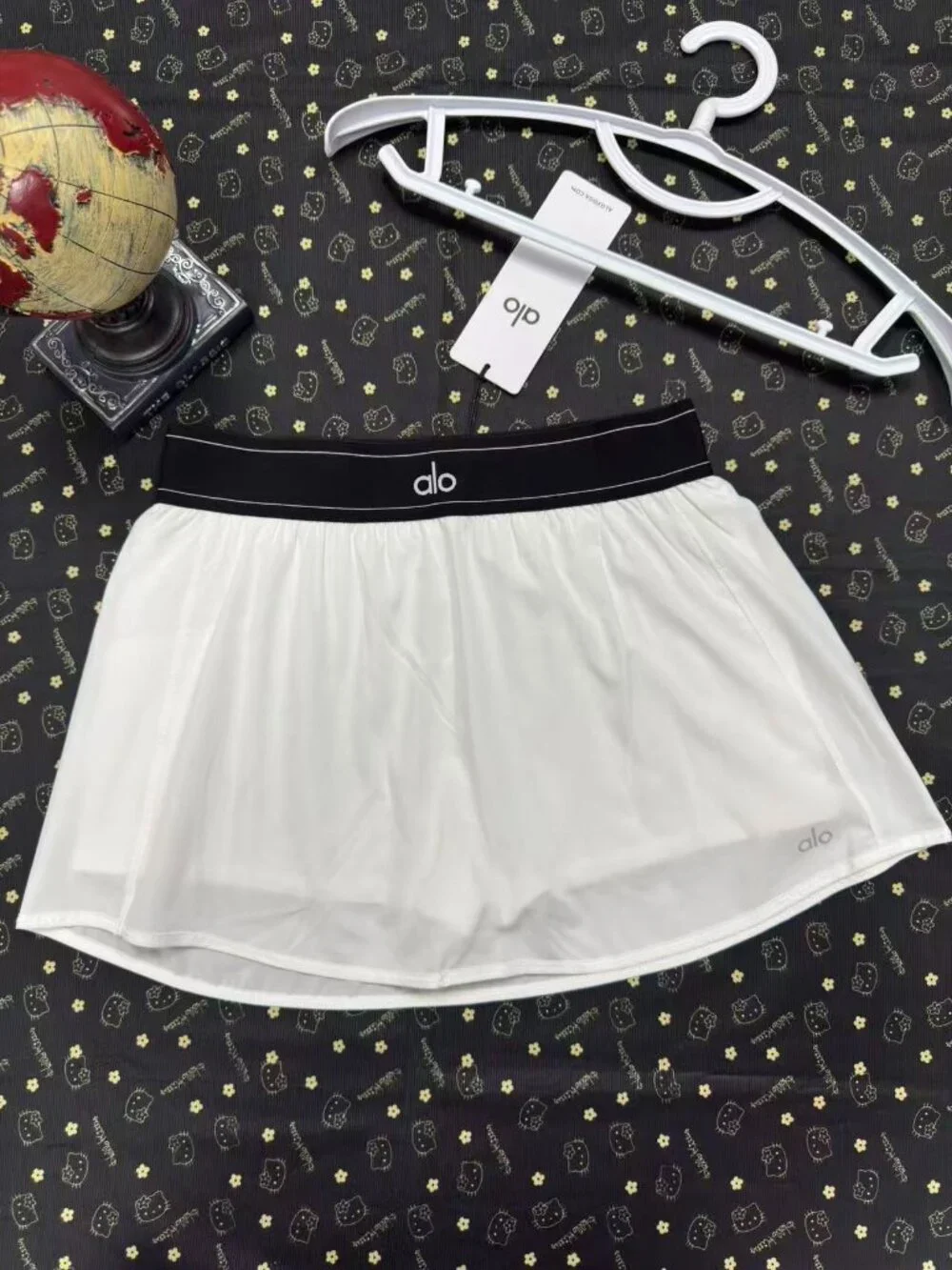 Women’s White ALO Yoga🎠Match Point Tennis Skirt NWT